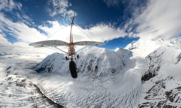 Friday photo: flying up the Tyndall Glacier