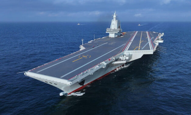 First High-Resolution Images of China’s Third Carrier Fujian During Sea Trials Released